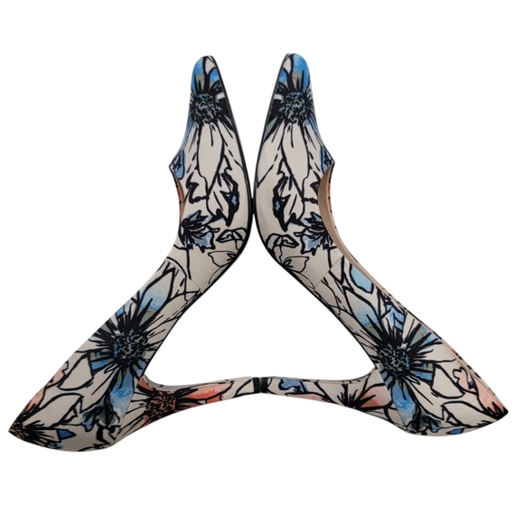 Nine West Women's Floral High Heel Shoes - Picture 6 of 17